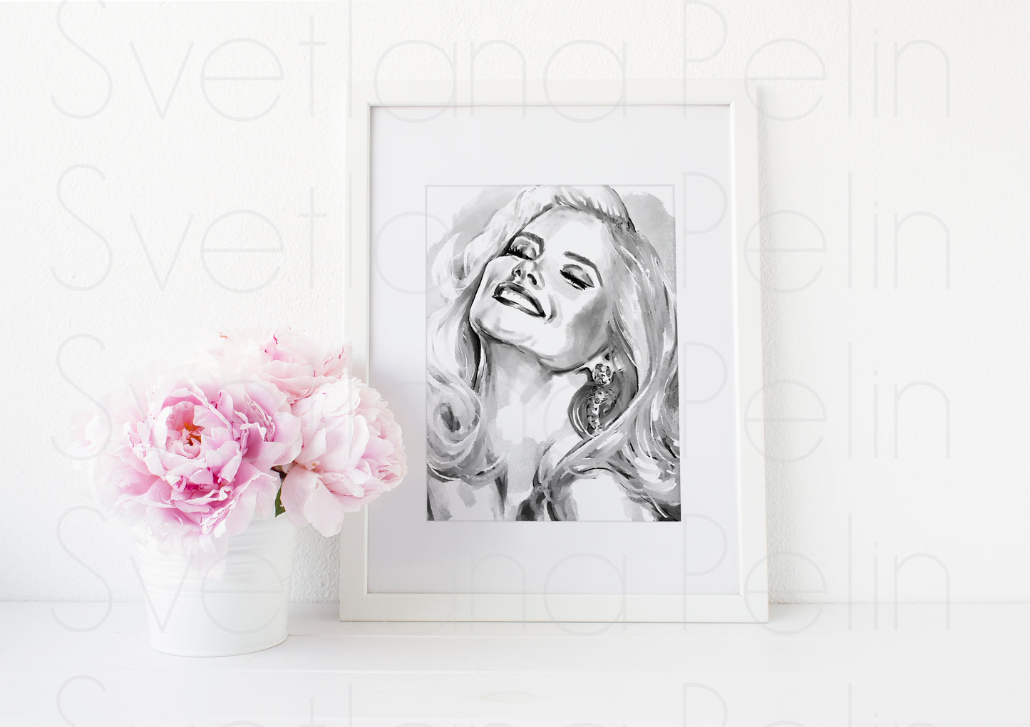 Anna Nicole, ART PRINT Signed by Artist