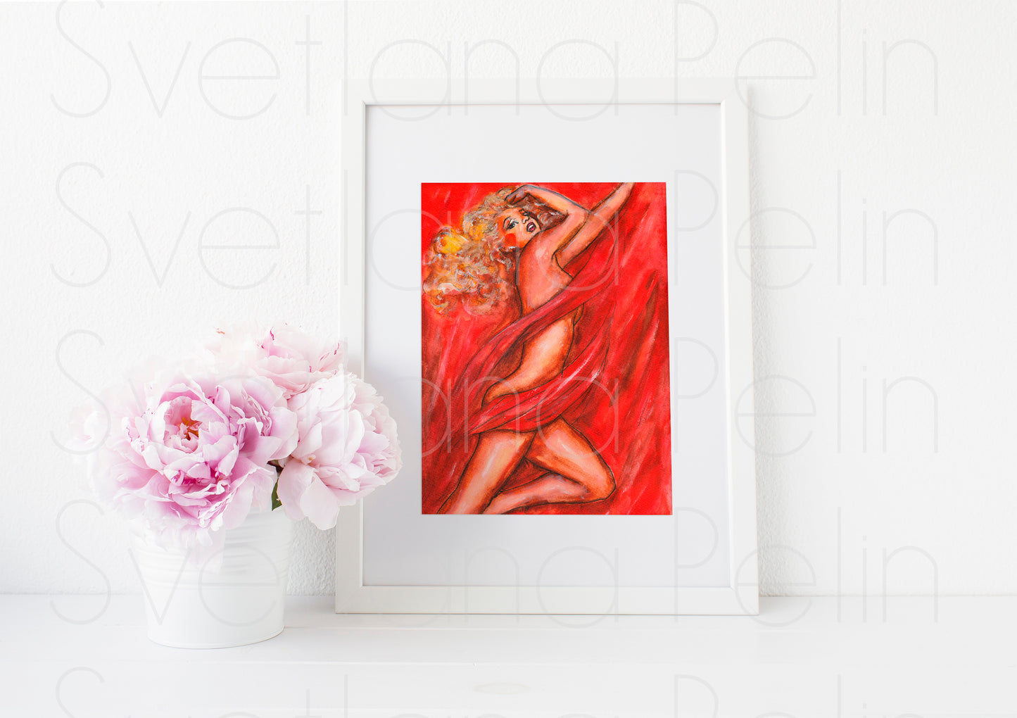 Marilyn Monroe, Tom Kelley, ART PRINT Signed by Artist