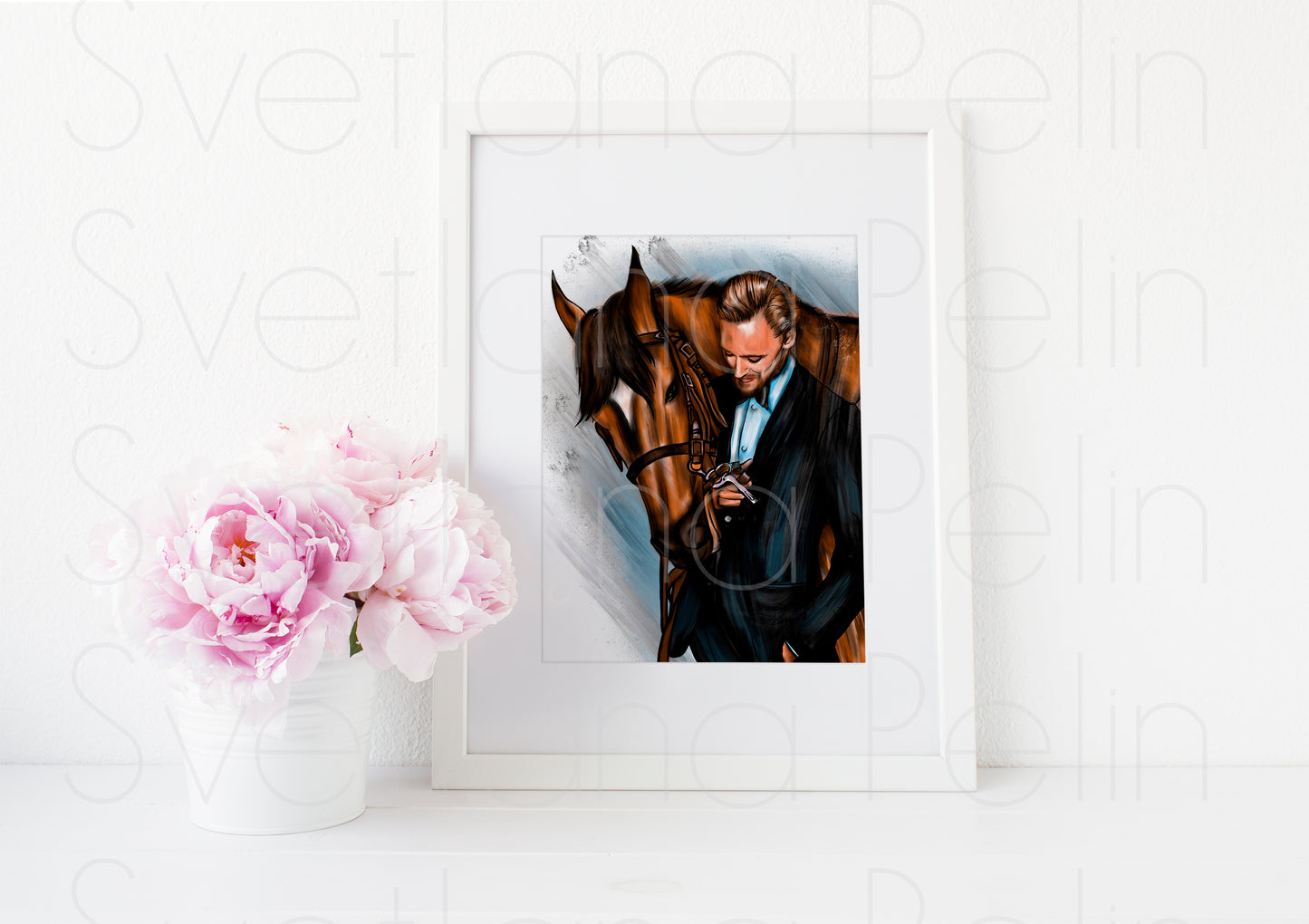 Tom Hiddleston, ART PRINT Signed by Artist