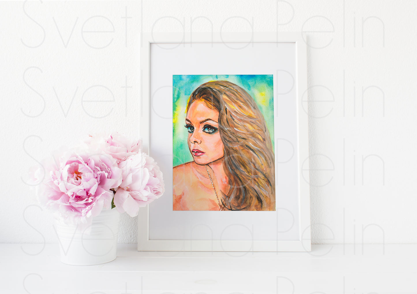 Mila Kunis, ART PRINT Signed by Artist