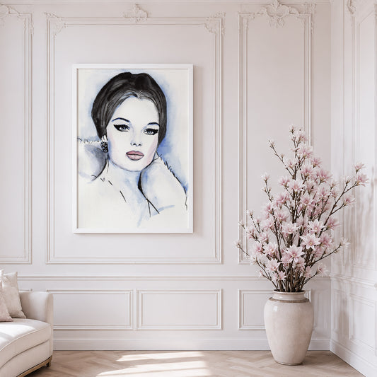 Romy Schneider | Framed Fine Art Print