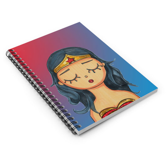 Wonder Woman, Spiral Notebook - Ruled Line