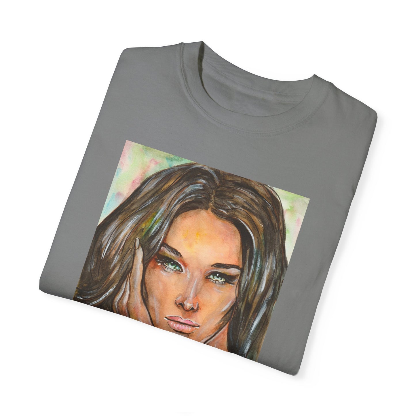 Carla, Unisex Garment-Dyed T-shirt