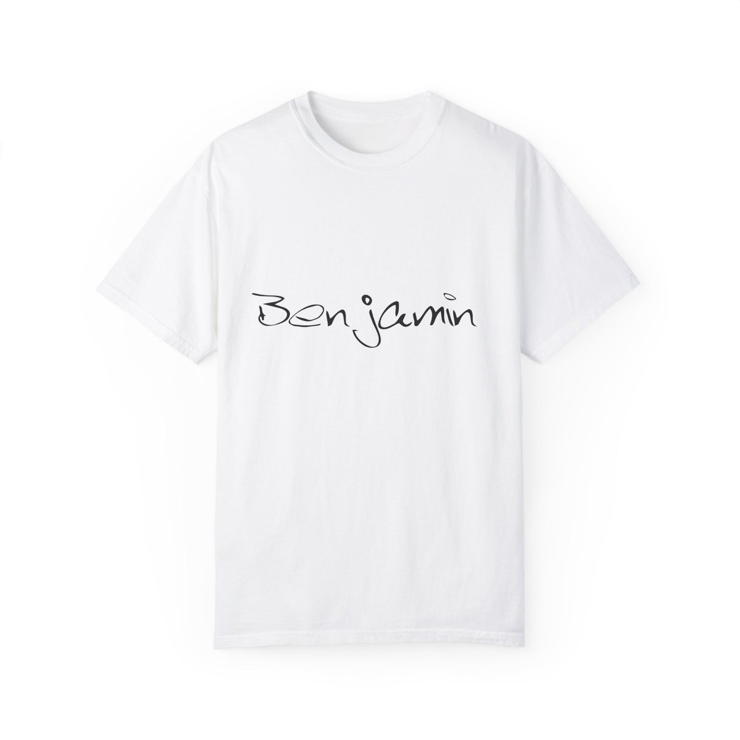 Benjamin, Man, Boy, Name, Unisex Garment-Dyed T-shirt