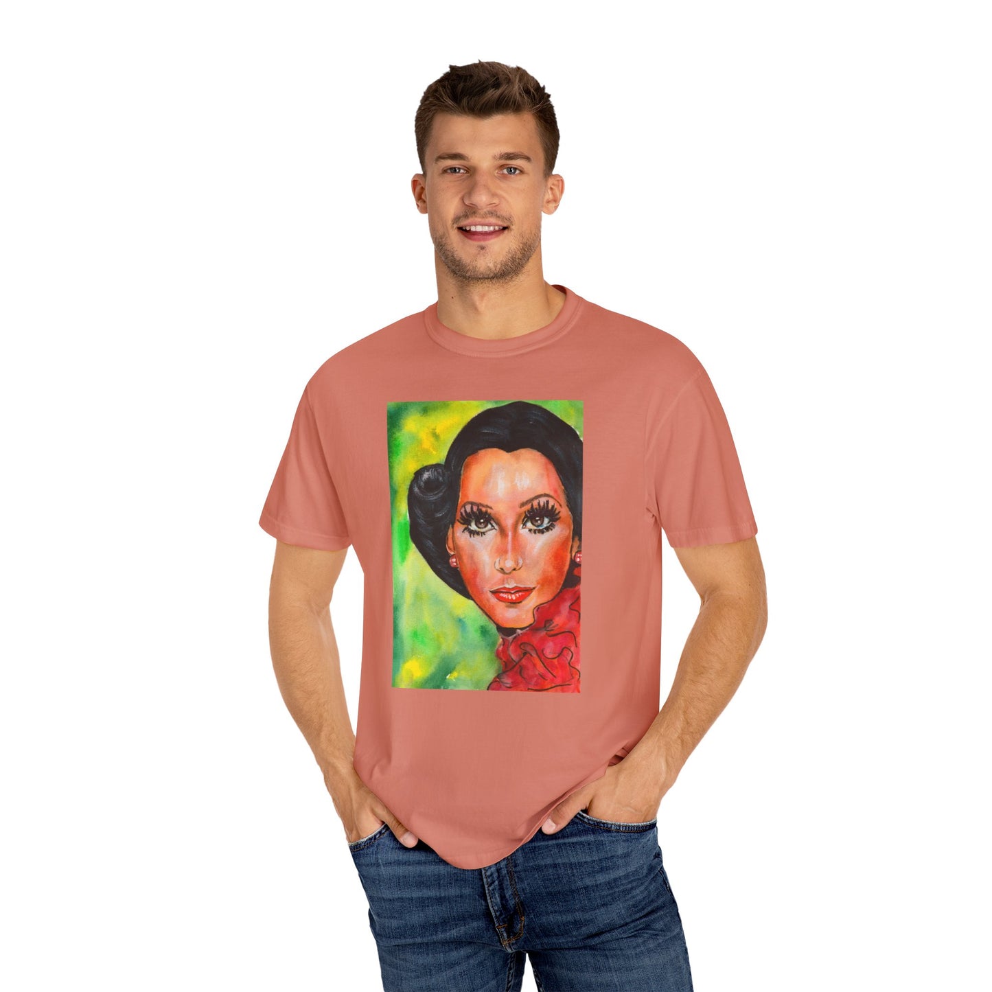 Cher, Unisex Garment-Dyed T-shirt