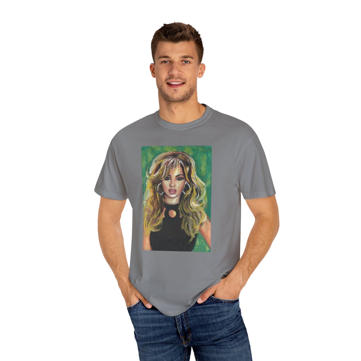 Fashion Girl, Unisex Garment-Dyed T-shirt