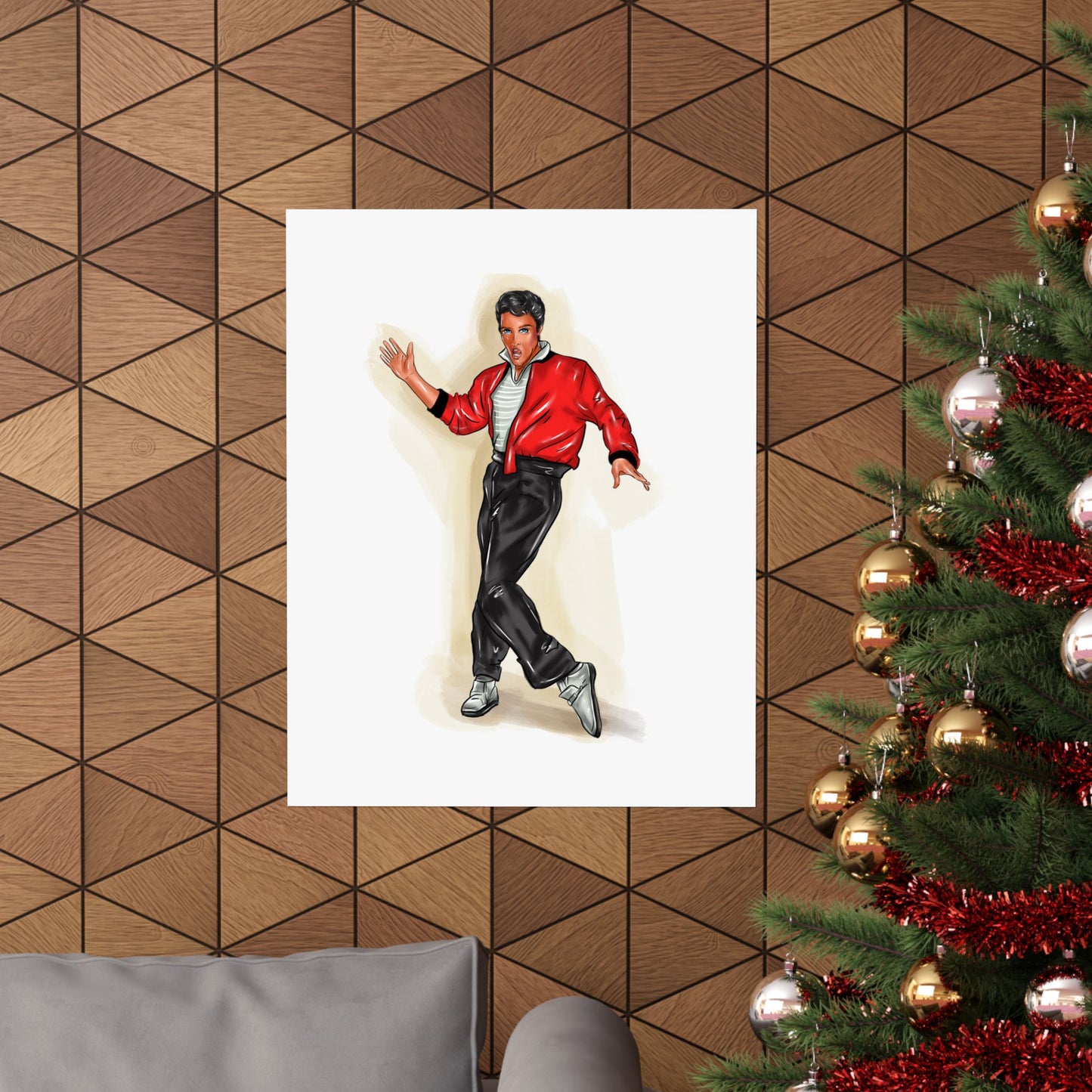 Elvis, Matte Vertical Posters