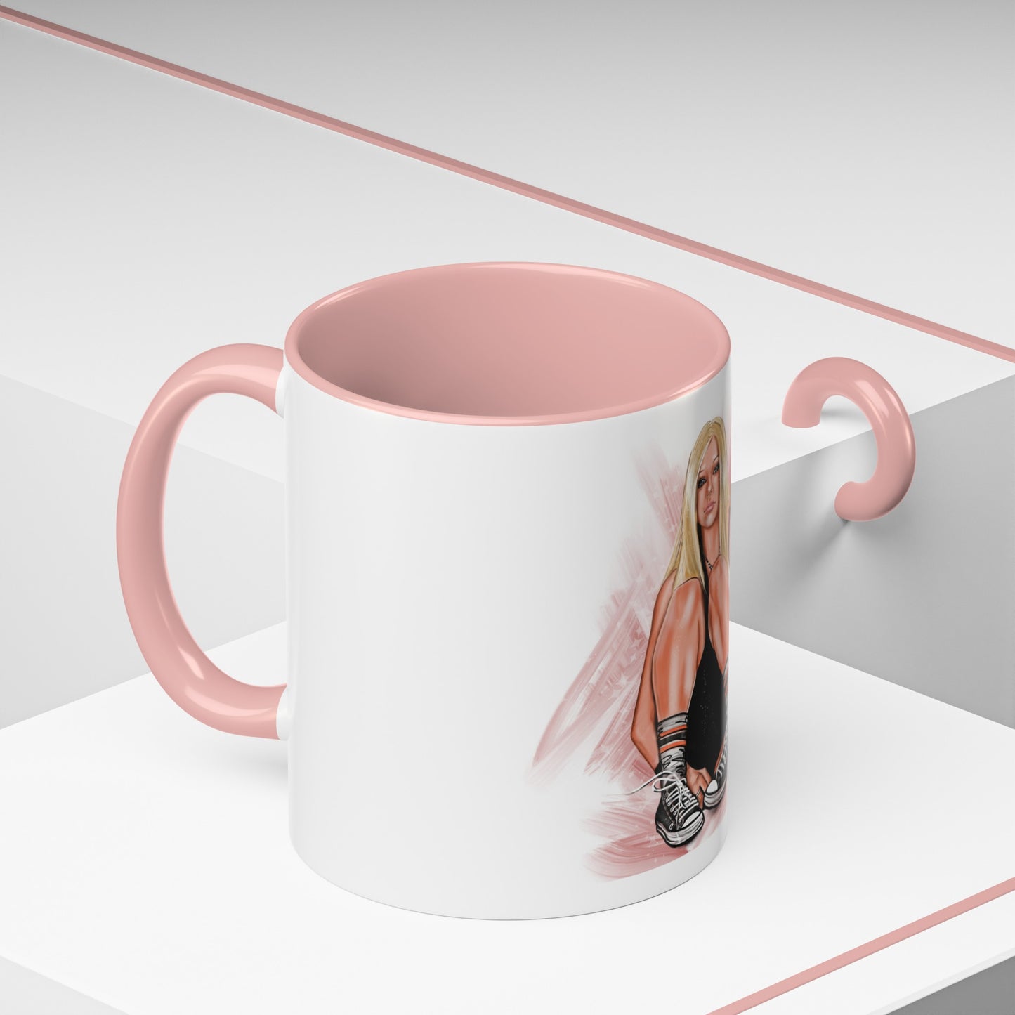 Avril, Accent Coffee Mug (11, 15oz)