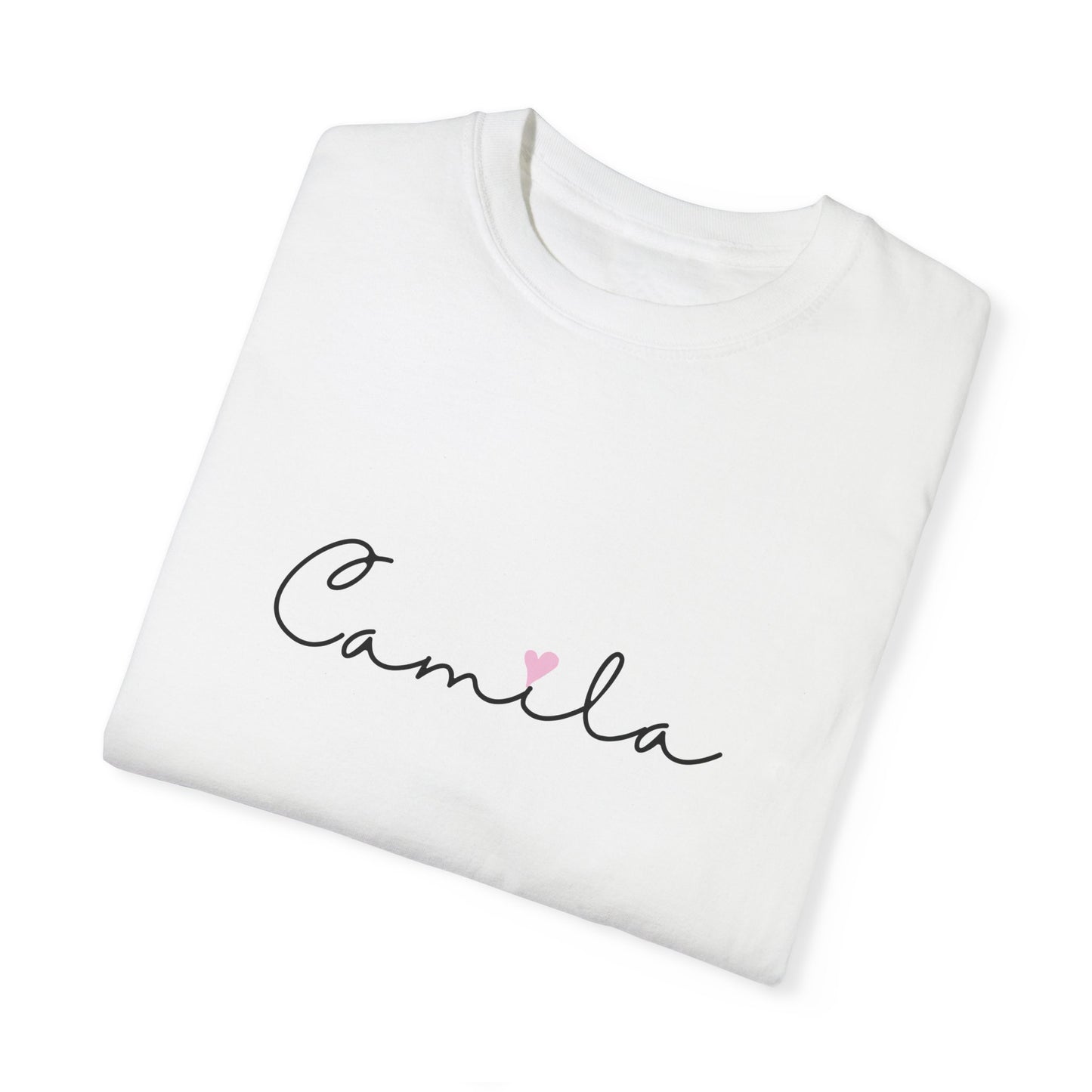 Camila, Girl, Woman, Name, Unisex Garment-Dyed T-shirt