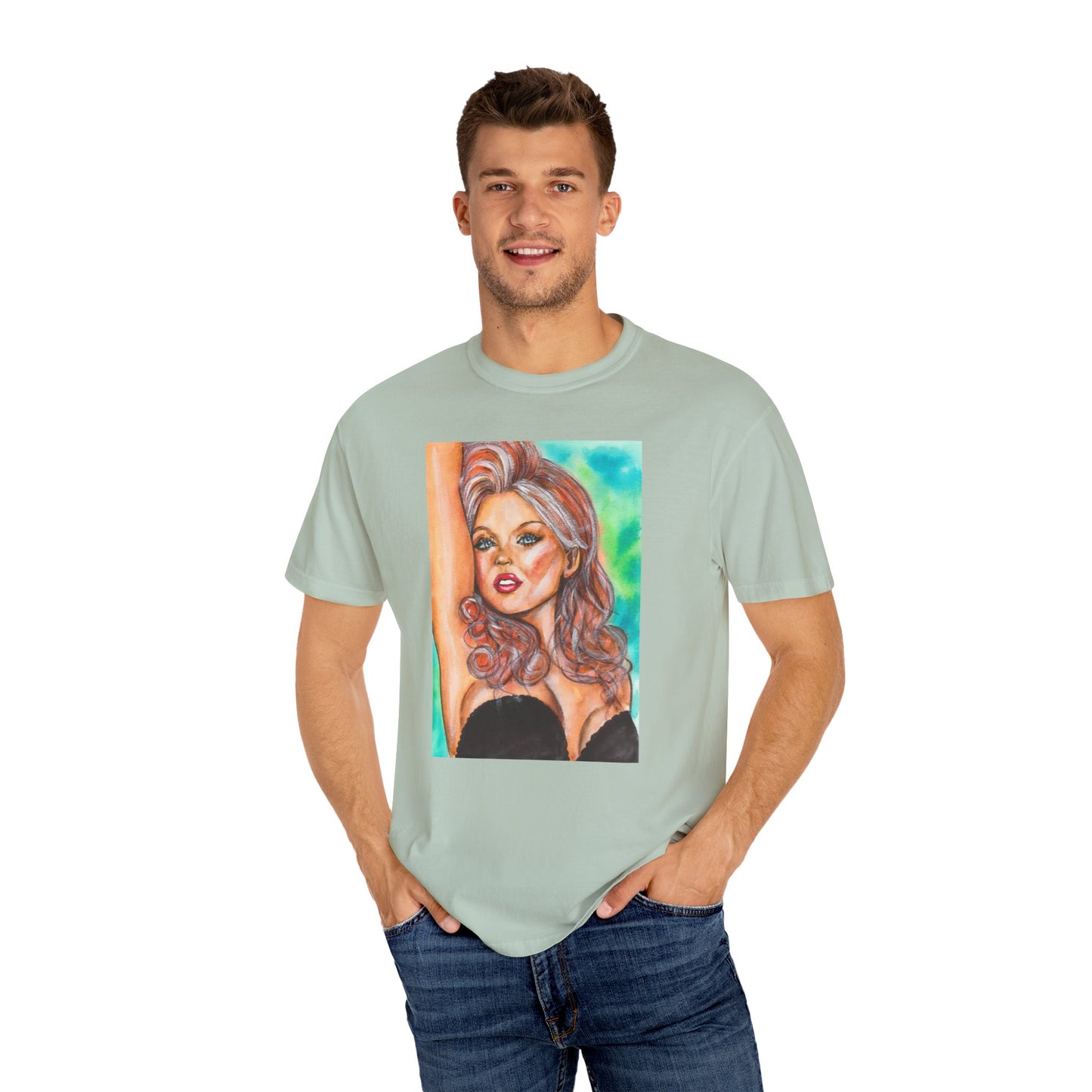 Geri, Unisex Garment-Dyed T-shirt