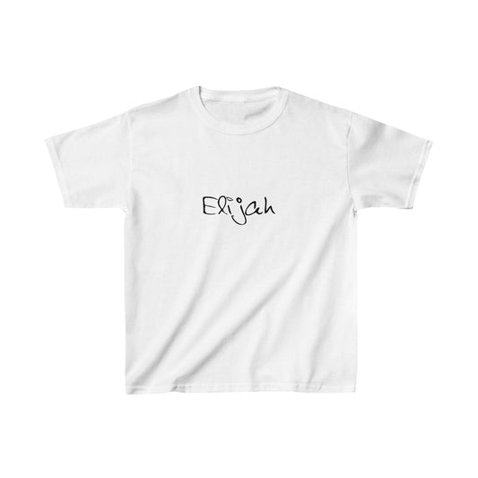 Elijah, Man, Boy, Name, Kids Heavy Cotton™ Tee