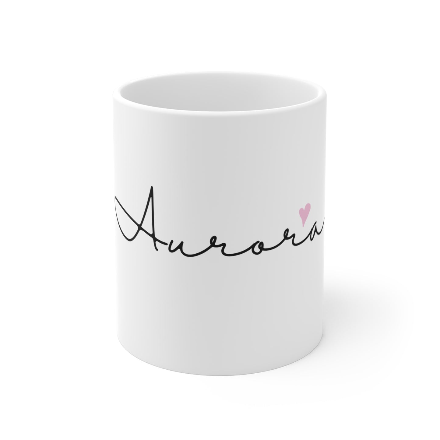 Aurora, Girl, Woman, Name, Mug 11oz