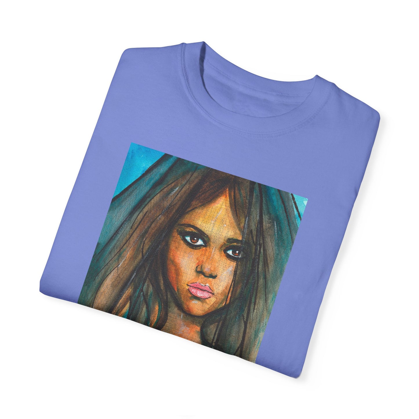 Jenna Ortega, Unisex Garment-Dyed T-shirt