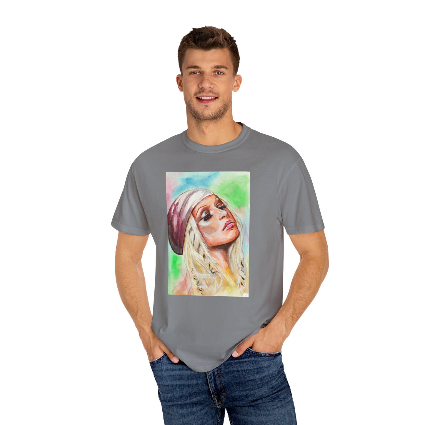 Christina, Unisex Garment-Dyed T-shirt