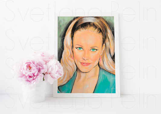 Rachel McAdams, ART PRINT Signed by Artist