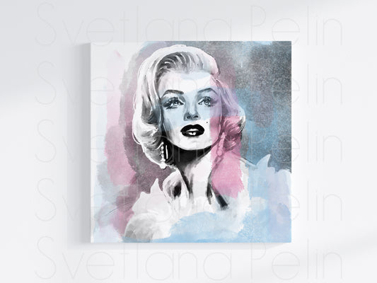 Marilyn Monroe, Frank Powolny, White Fur, INSTANT DOWNLOAD