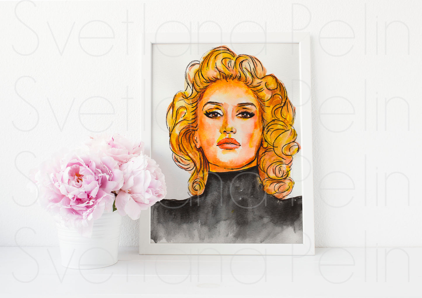 Gwen, ART PRINT Signed by Artist