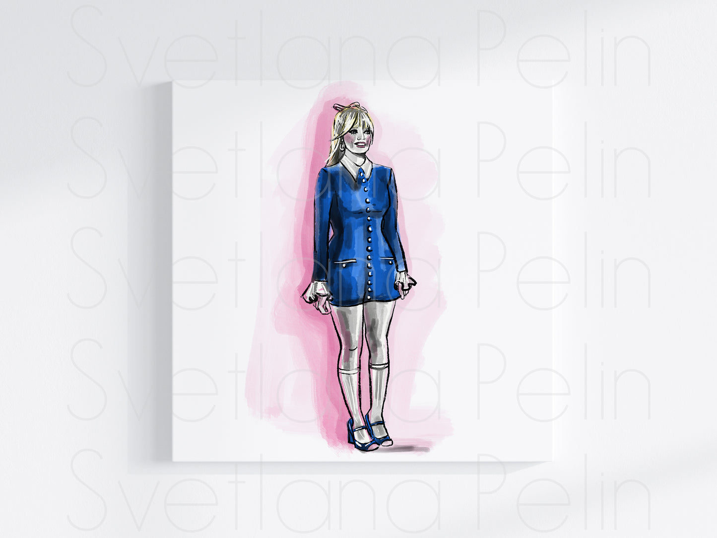 Margot Robbie, Printable Art, INSTANT DOWNLOAD