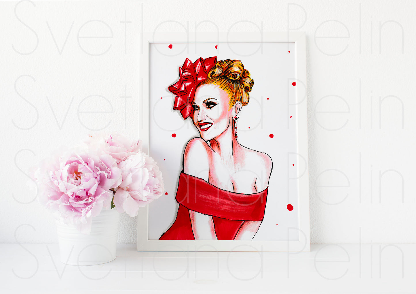 Gwen, ART PRINT Signed by Artist