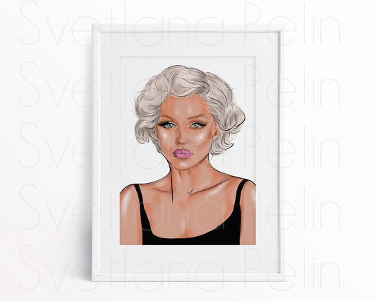 Ana, Printable Art, INSTANT DOWNLOAD