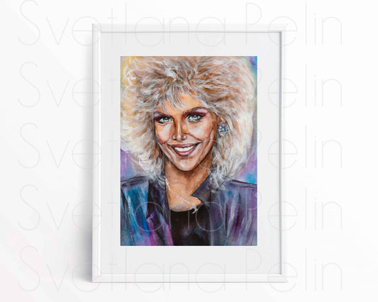 C.C. Catch, ORIGINAL Watercolour Painting, Artwork by Svetlana Pelin