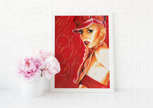 Gwen, ART PRINT Signed by Artist