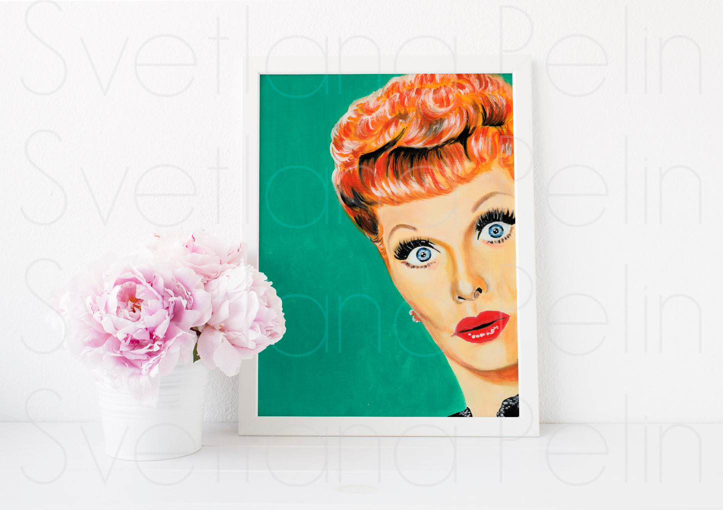 Lucille, ART PRINT Signed by Artist