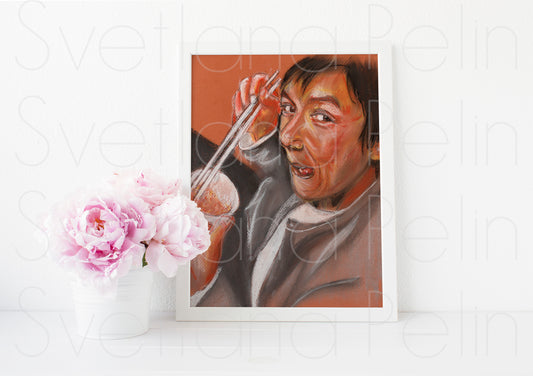Jackie Chan, ART PRINT Signed by Artist