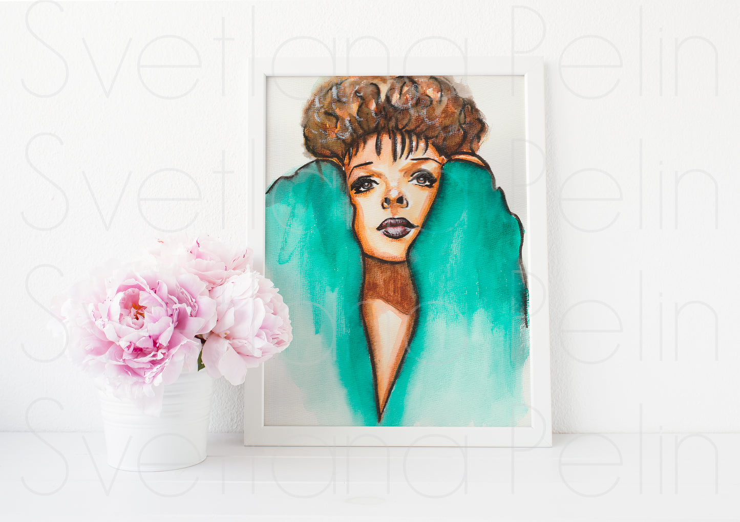 Judy Garland, ART PRINT Signed by Artist