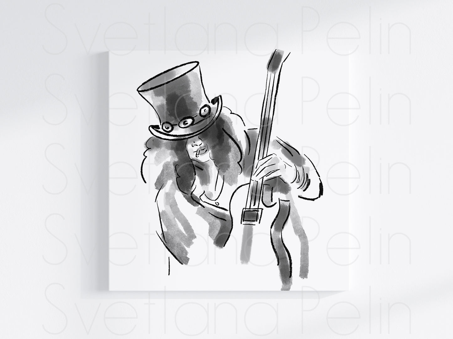 Slash, Printable Art, INSTANT DOWNLOAD