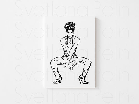 Set of 3 Coloring Pages, Singers, Men, Printed Illustration, High Quality Paper, Old Hollywood, Art by Svelana Pelin