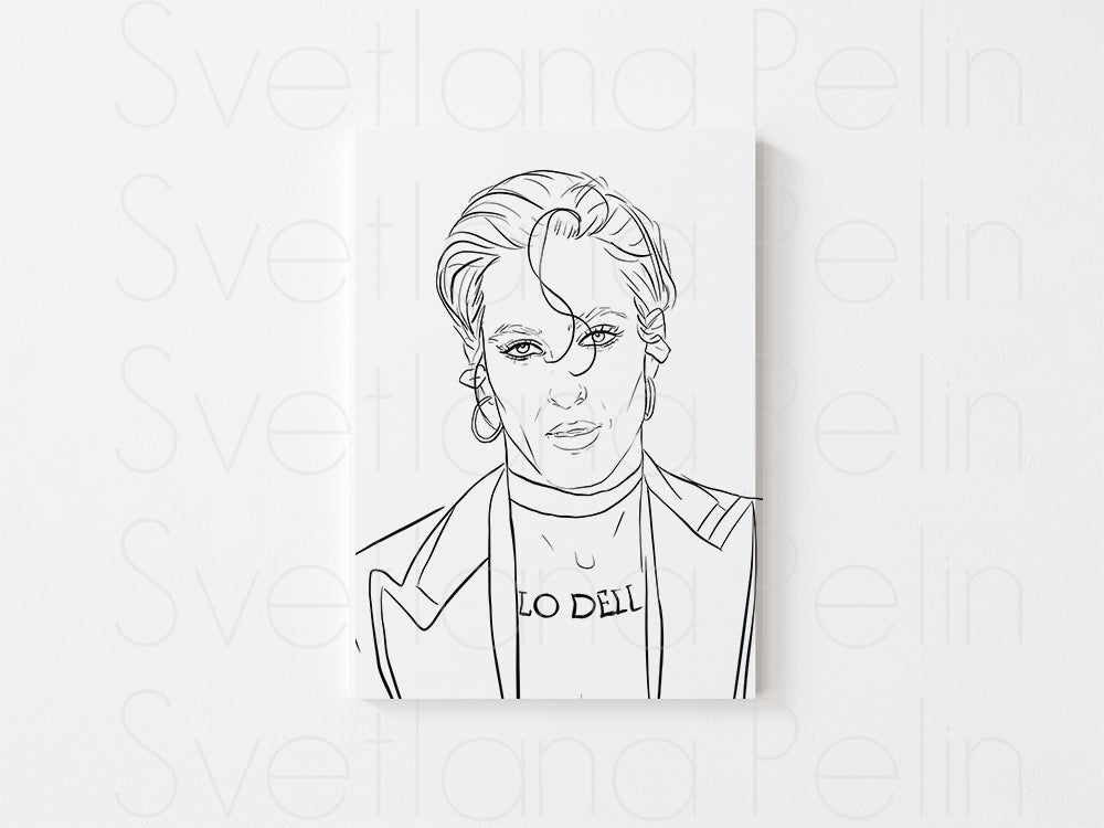 Set of 3 Coloring Pages, Singers, Men, Printed Illustration, High Quality Paper, Old Hollywood, Art by Svelana Pelin