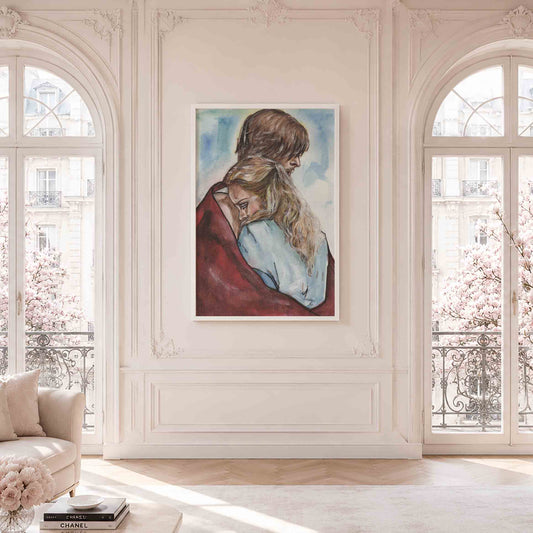Ryan Gosling and Rachel McAdams in The Notebook. Museum Framed Print