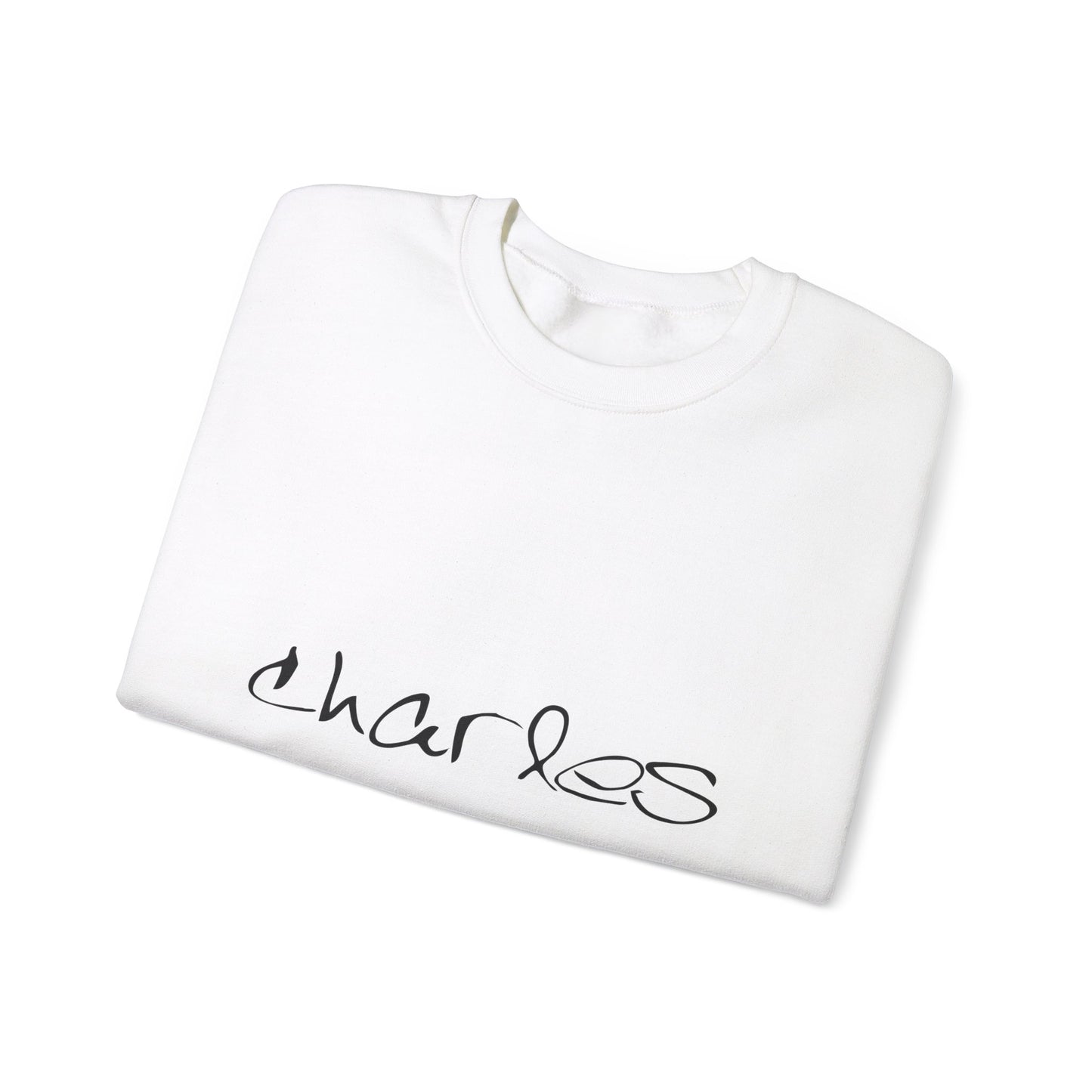 Charles, Man, Boy, Name, Unisex Heavy Blend™ Crewneck Sweatshirt