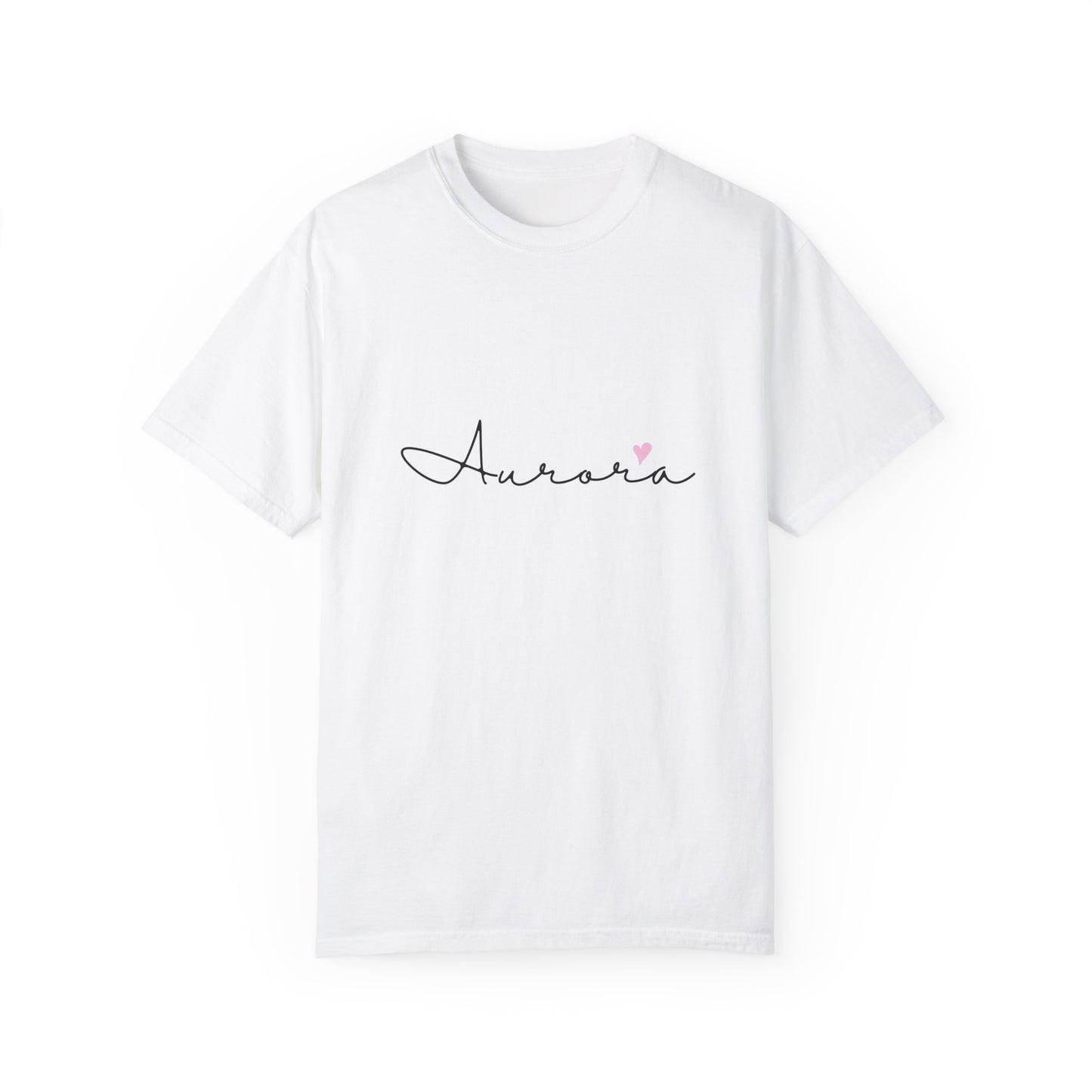 Aurora, Girl, Woman, Name, Unisex Garment-Dyed T-shirt