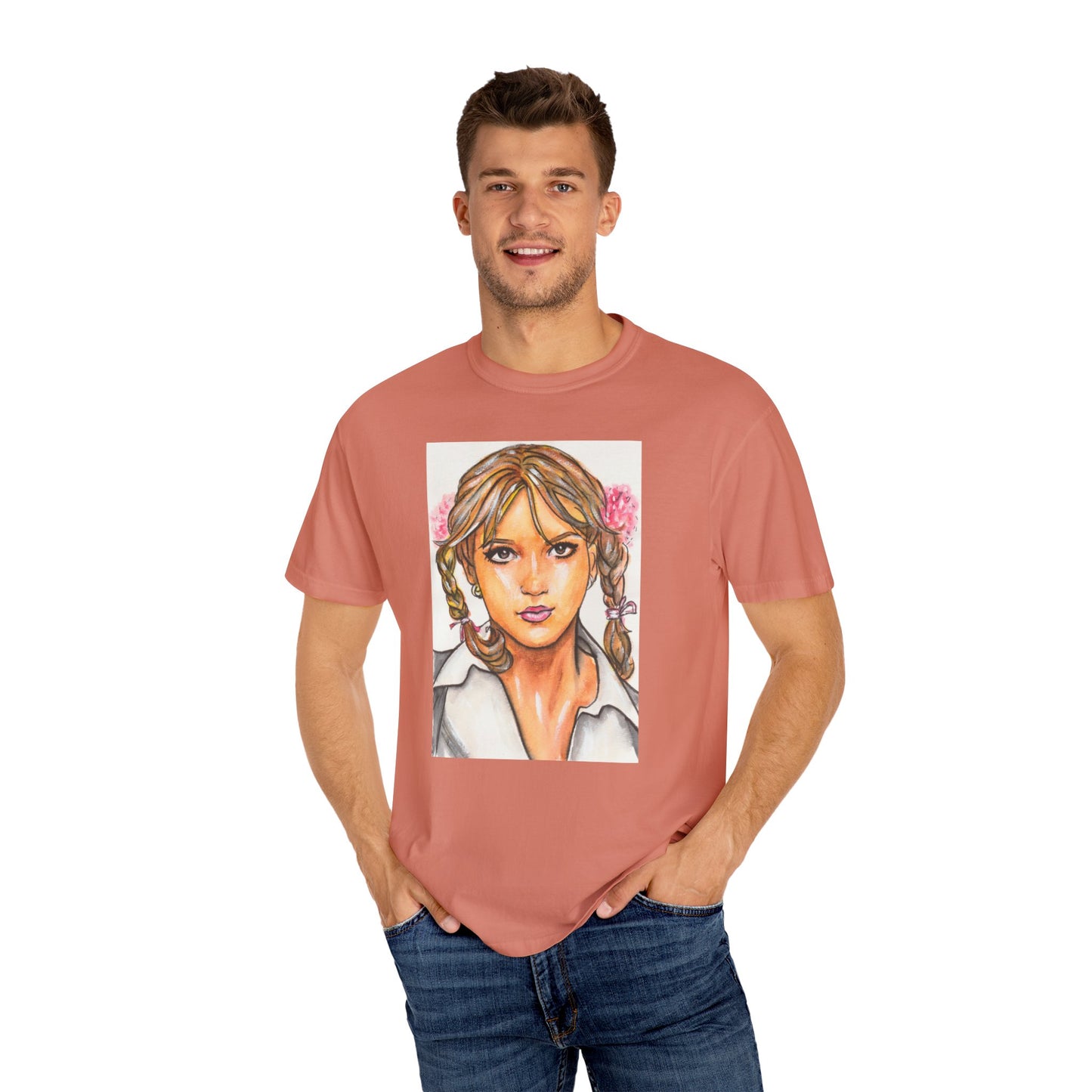 Britney, Unisex Garment-Dyed T-shirt