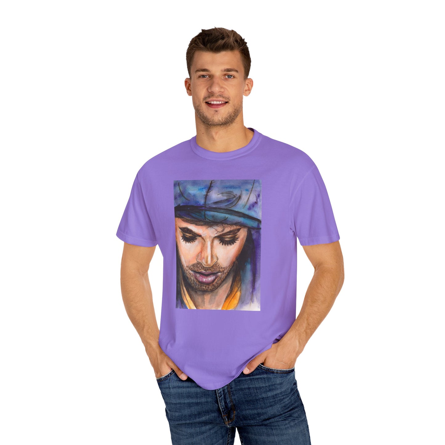 Enrique Iglesias, Unisex Garment-Dyed T-shirt