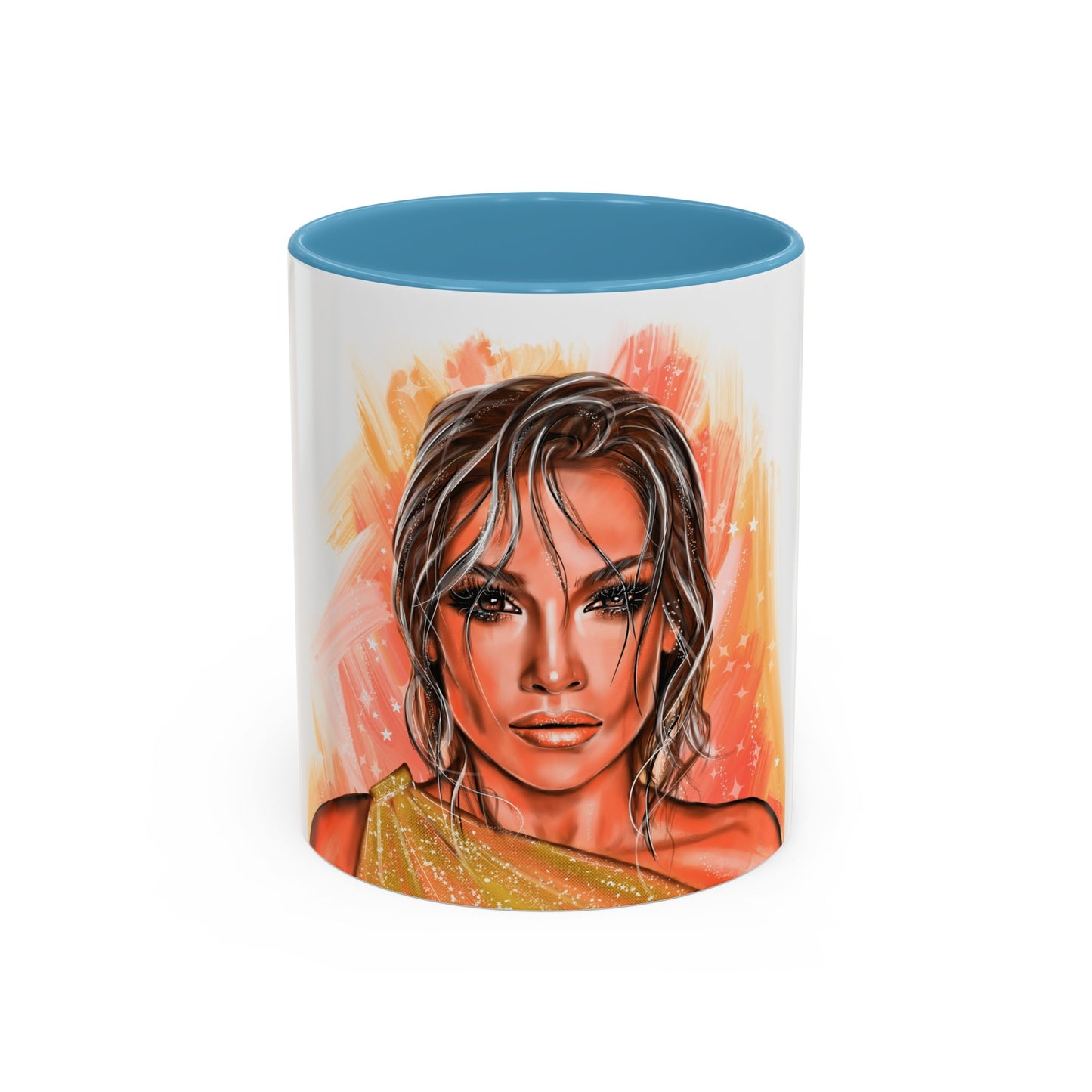 Jennifer Lopez, Accent Coffee Mug (11, 15oz)