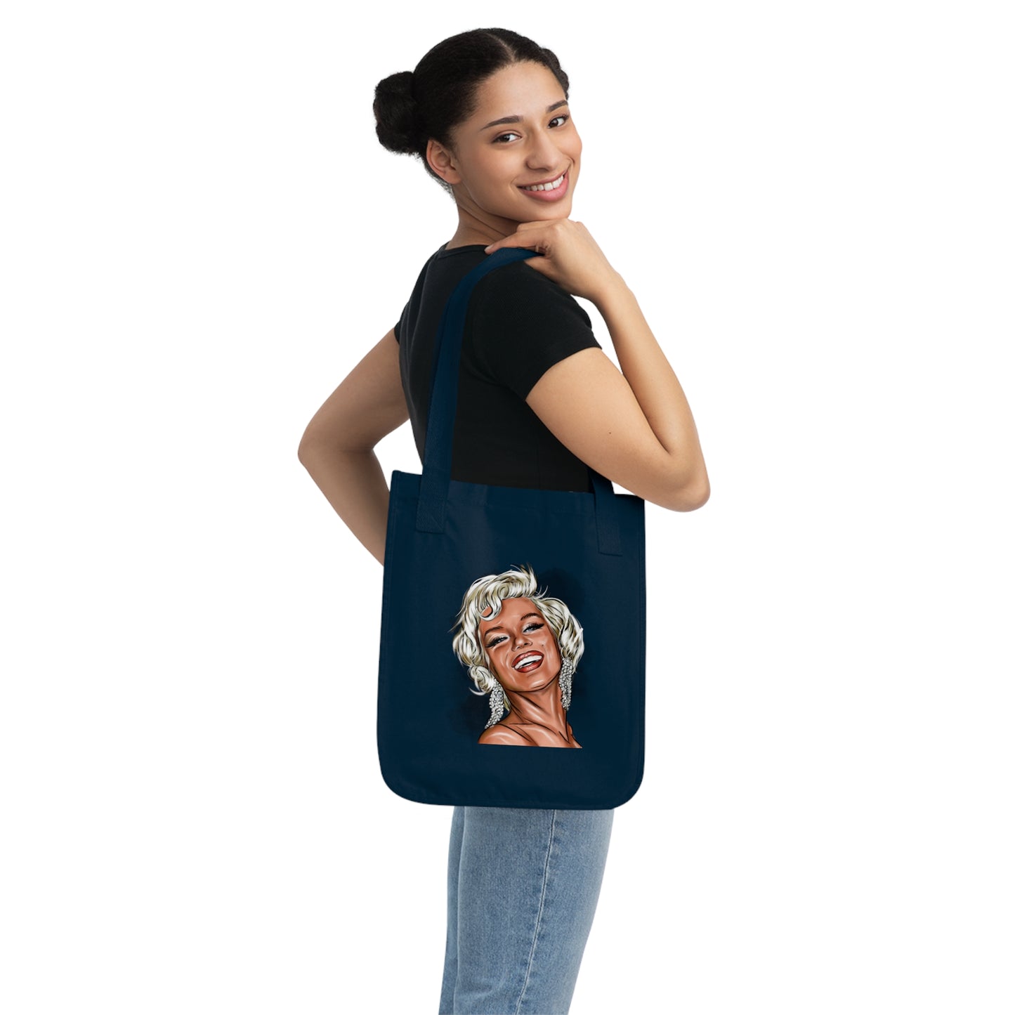 Marilyn Monroe, Organic Canvas Tote Bag