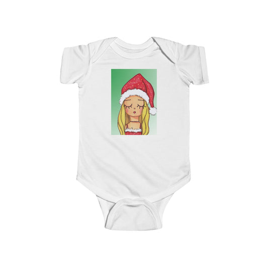 Santa Baby, Christmas, Infant Fine Jersey Bodysuit