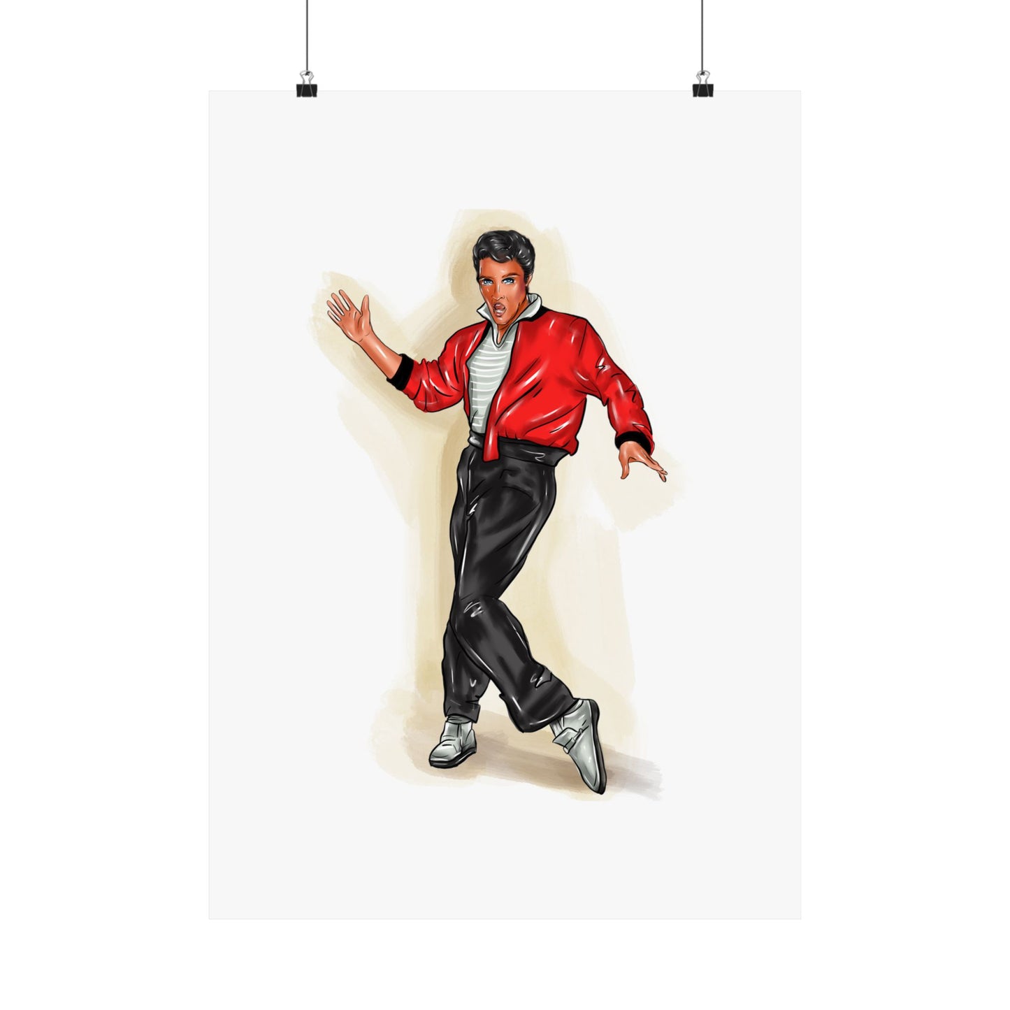 Elvis, Matte Vertical Posters