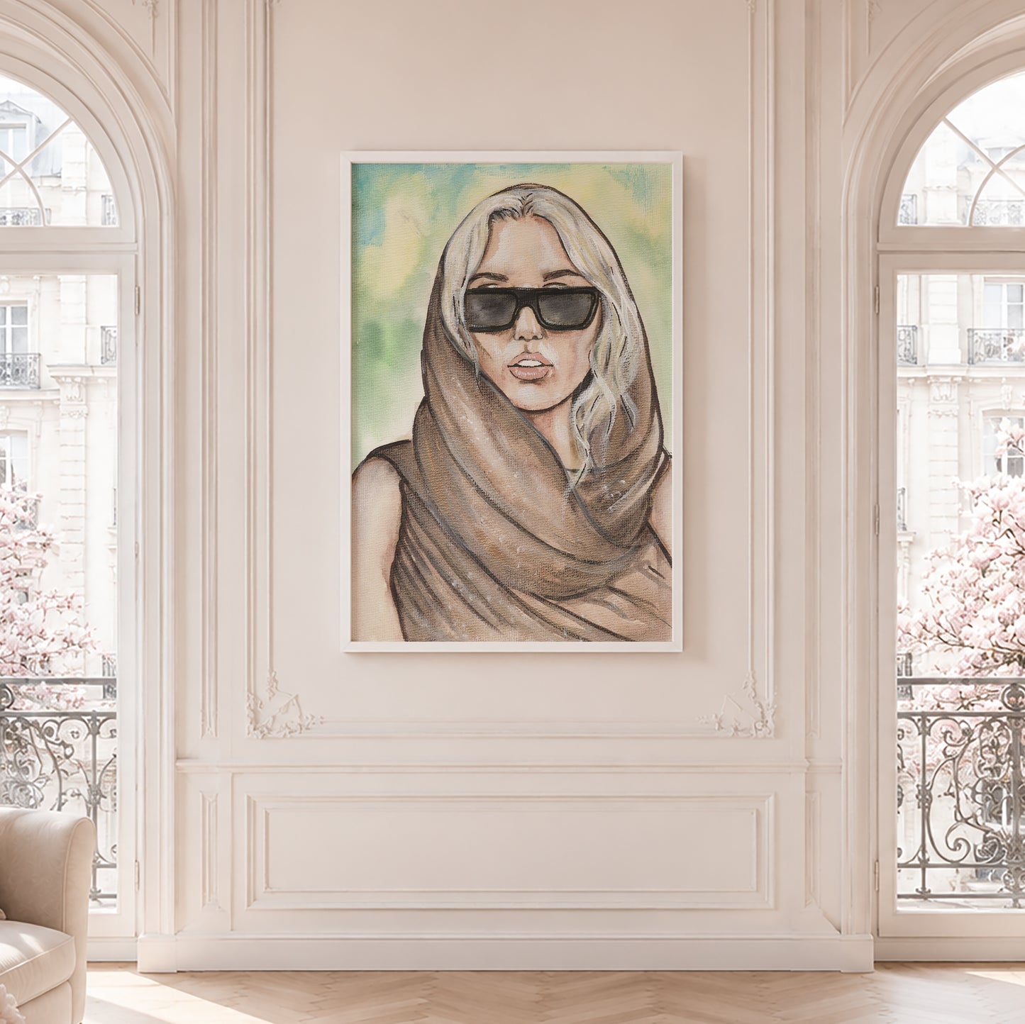 Miley Cyrus | Framed Fine Art Print