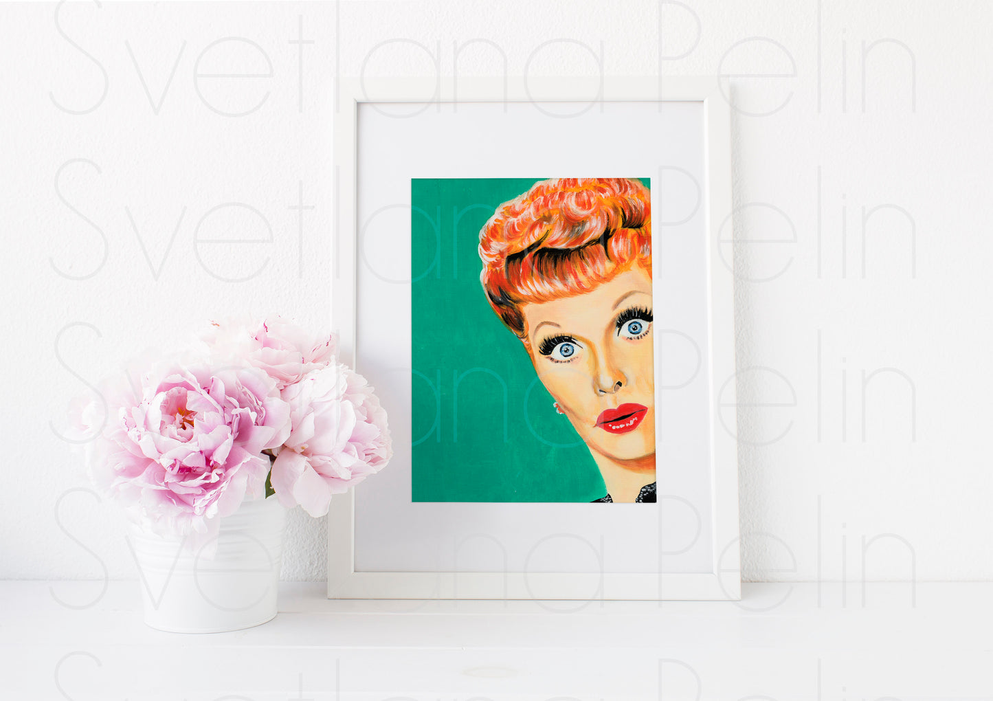 Lucille, ART PRINT Signed by Artist