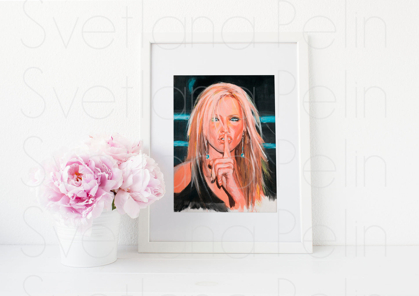 Cameron Diaz, ART PRINT Signed by Artist