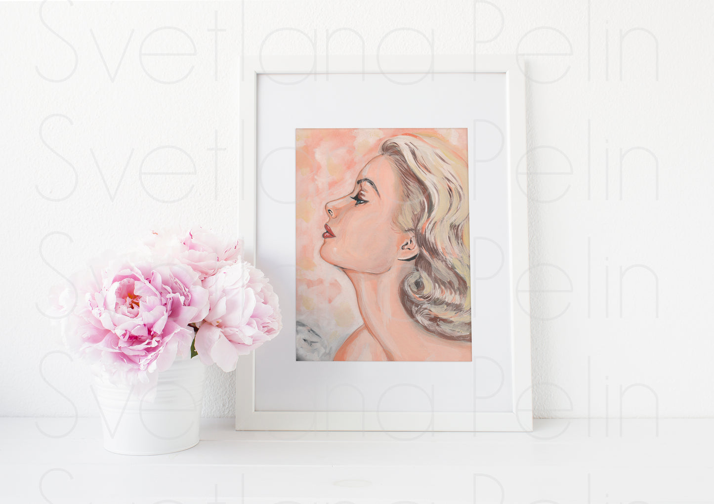 Grace Kelly, ART PRINT Signed by Artist