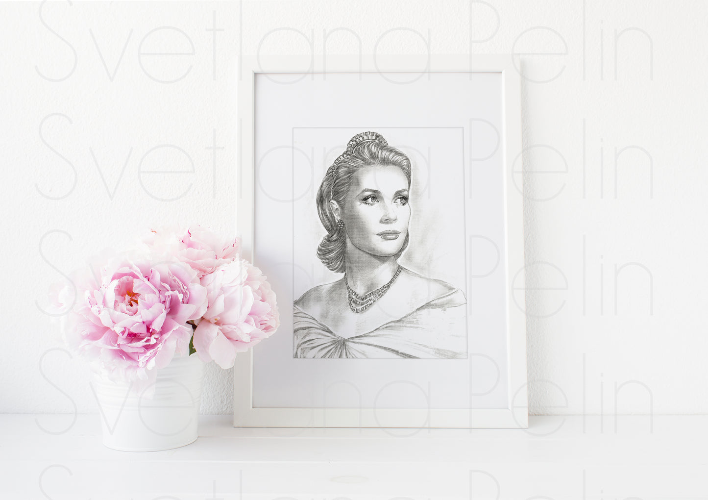 Grace Kelly, ART PRINT Signed by Artist