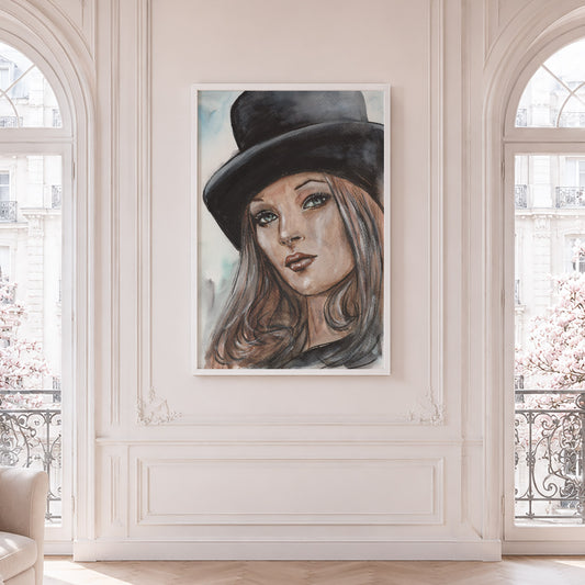 Kate Moss | Framed Fine Art Print
