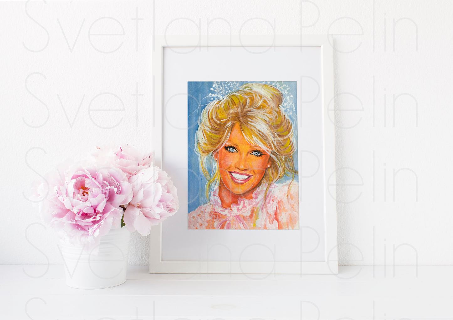 Heather Locklear, ART PRINT Signed by Artist