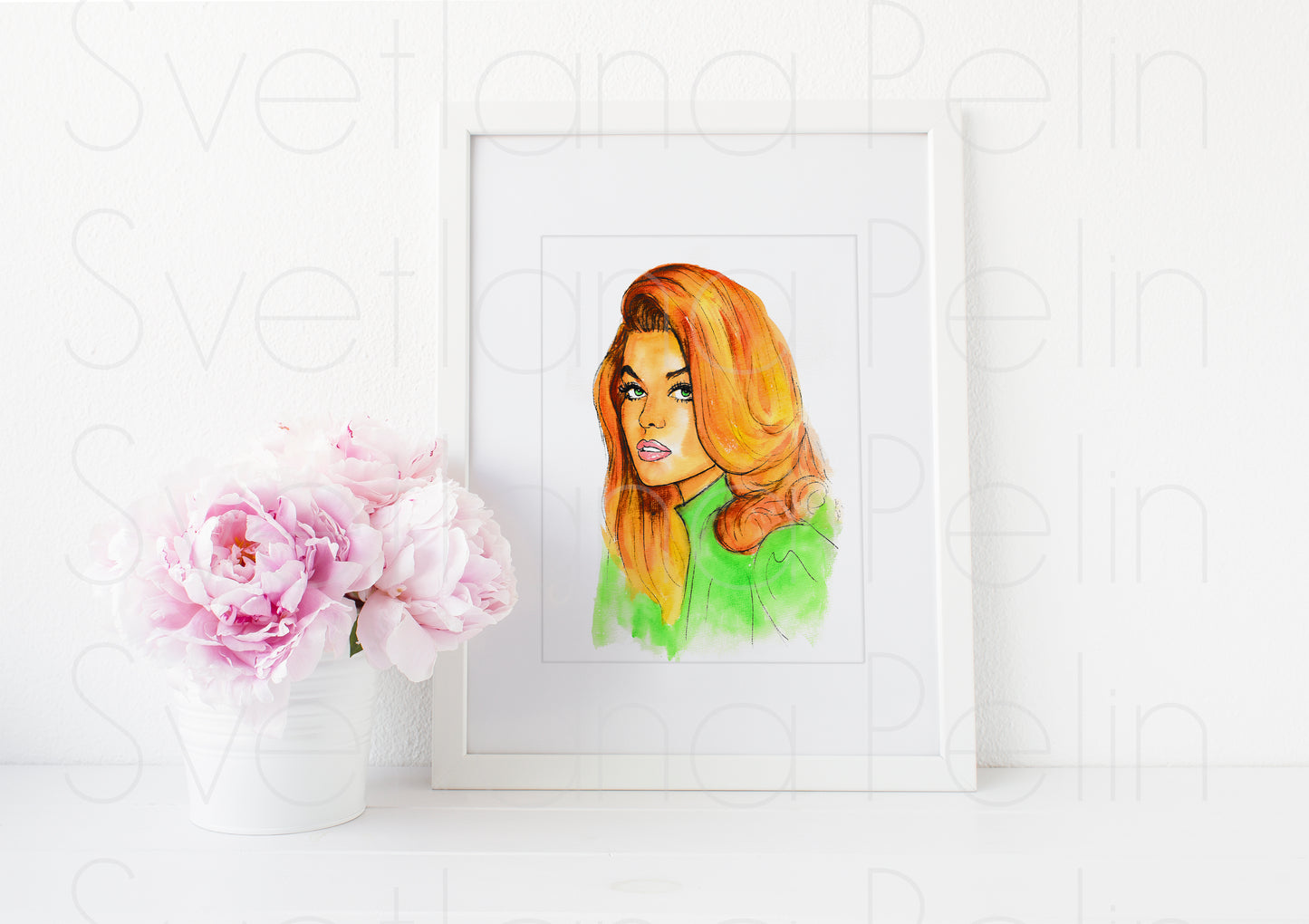 Ann-Margret, ART PRINT Signed by Artist