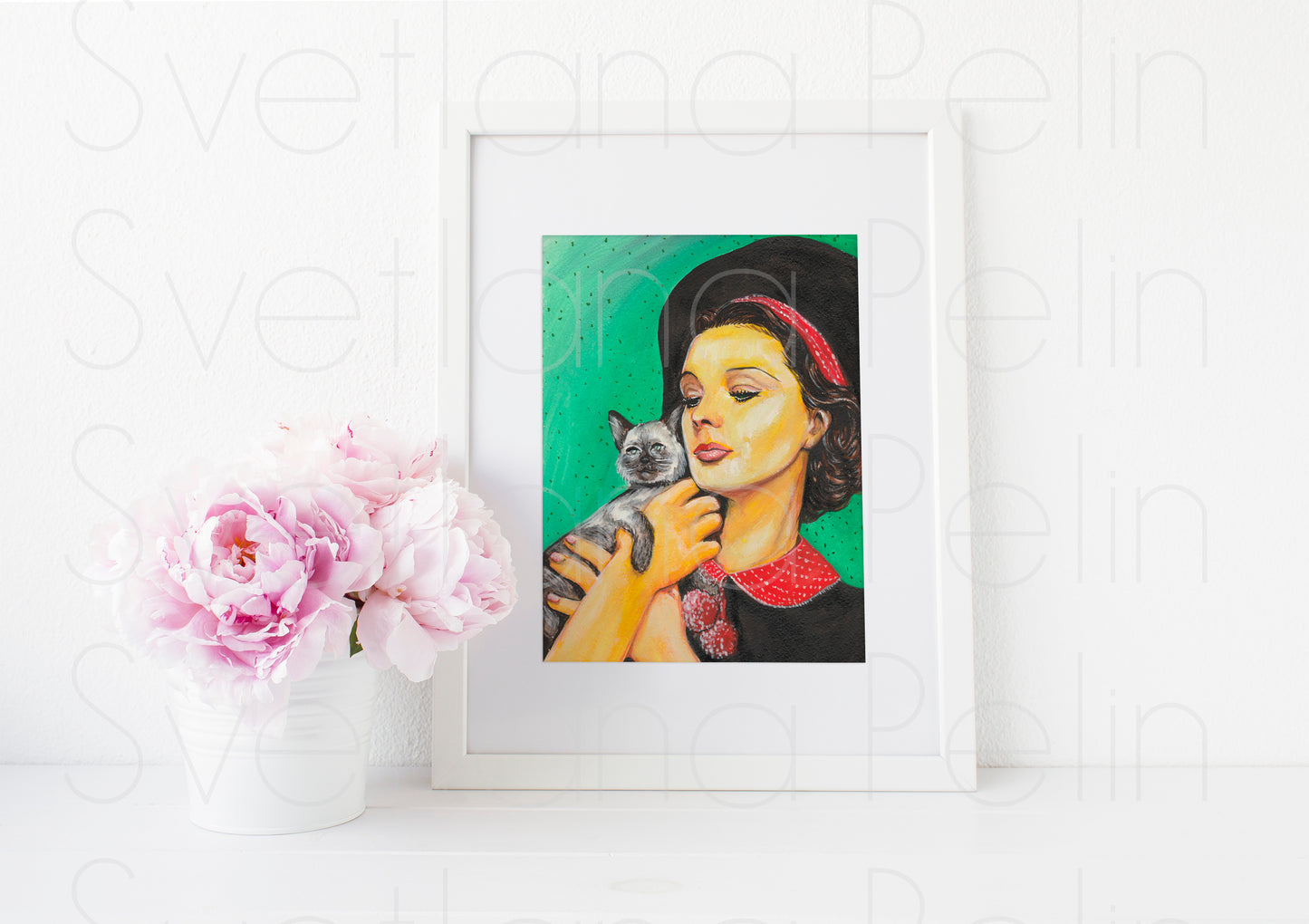 Vivien Leigh, ART PRINT Signed by Artist